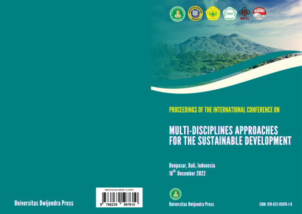 The Proceedings of the International Conference on MULTI-DISCIPLINES APPROACHES FOR THE SUSTAINABLE DEVELOPMENT