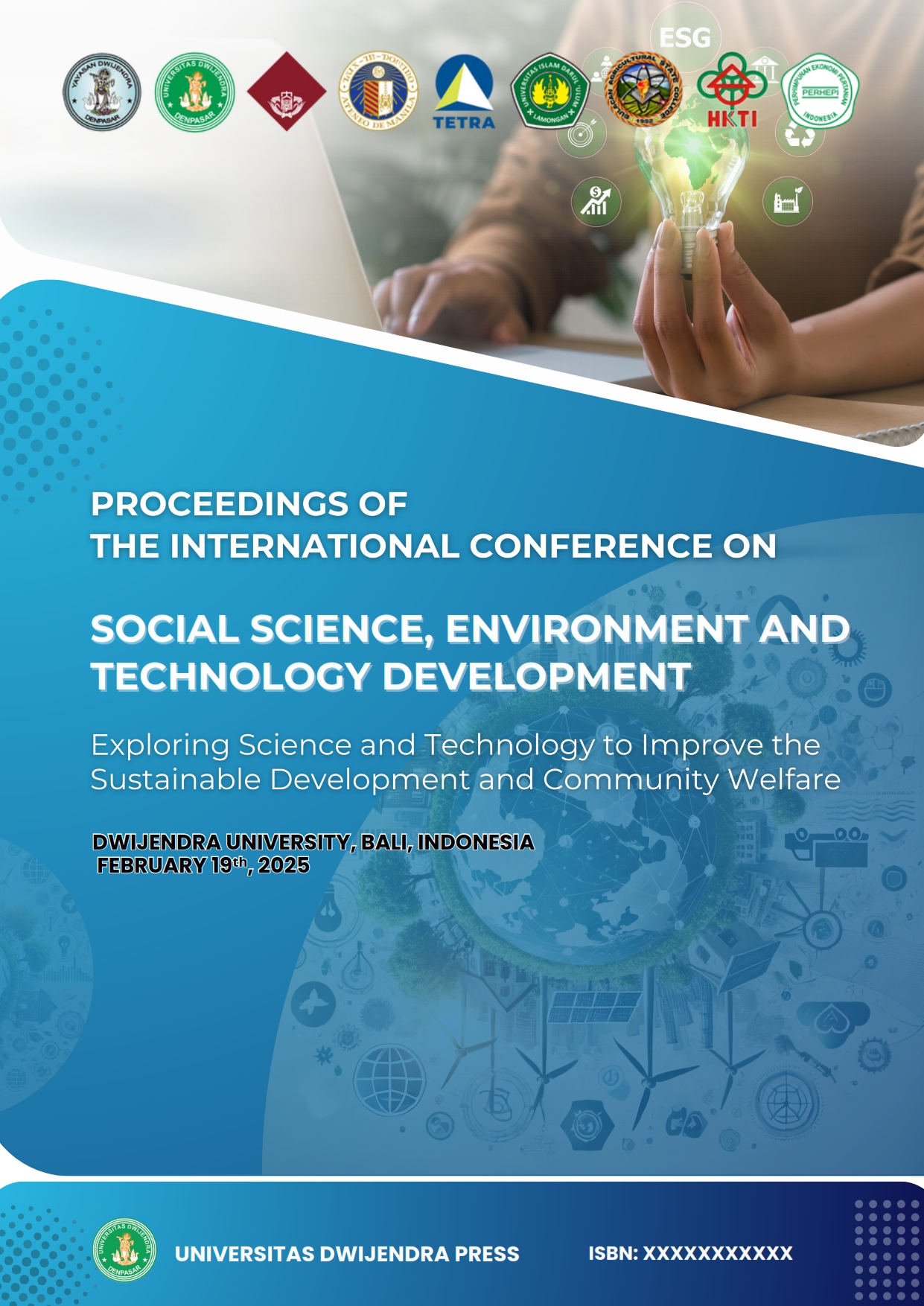 Proceedings of the International Conference on Social Science, Environment, and Technology Development